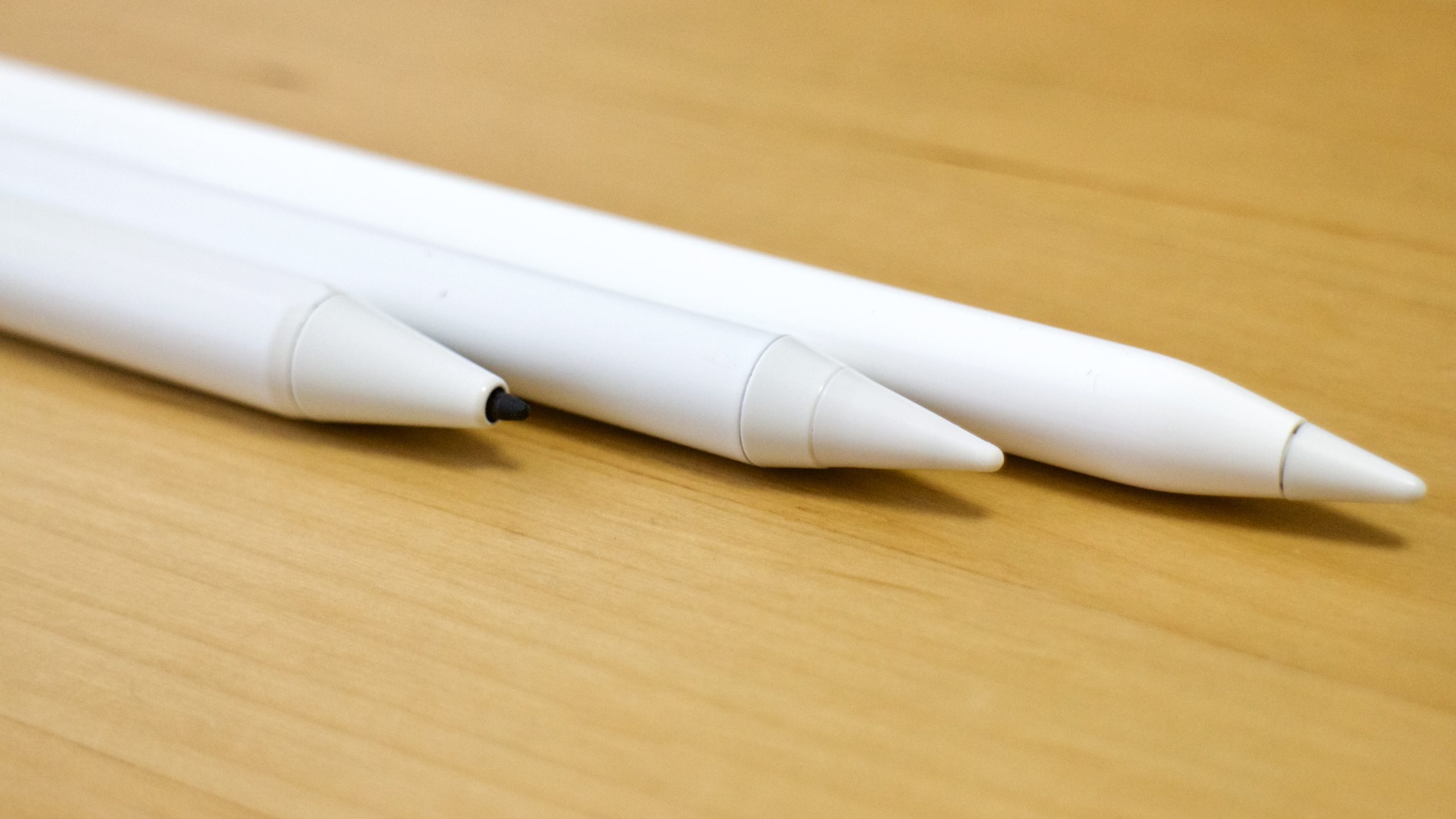 2021 Apple pencil 第1 ２世代 アップルペンシル ペン先 交換 白 1個